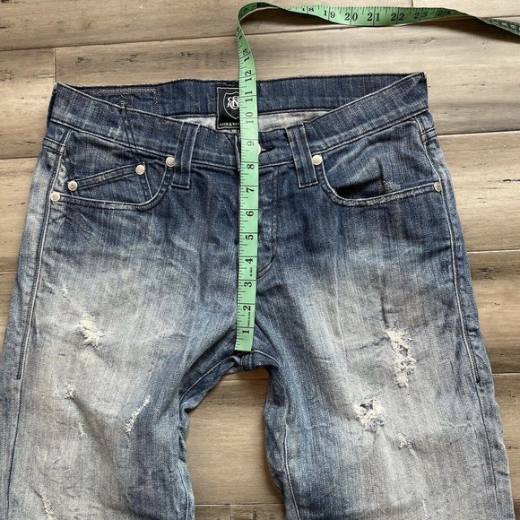 Men's Rock & Republic Vaughn Jeans Distressed Straight Leg Size 33 - Picture 8 of 10